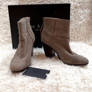 Rag & bone Newbury bootie in Stone Waxy